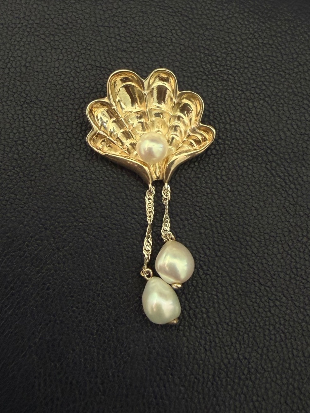 Catbird Venus from a Shell Convertible Brooch Sterling Silver Charm Pendant